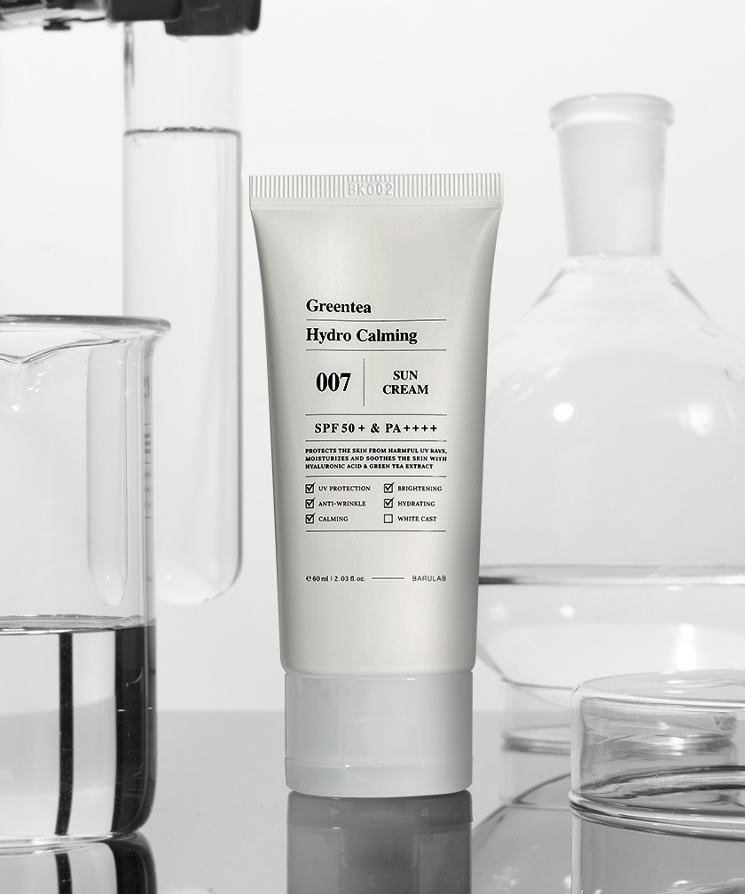 1.1. Detailed Page BARULAB Greentea Hydro Calming Sun Cream